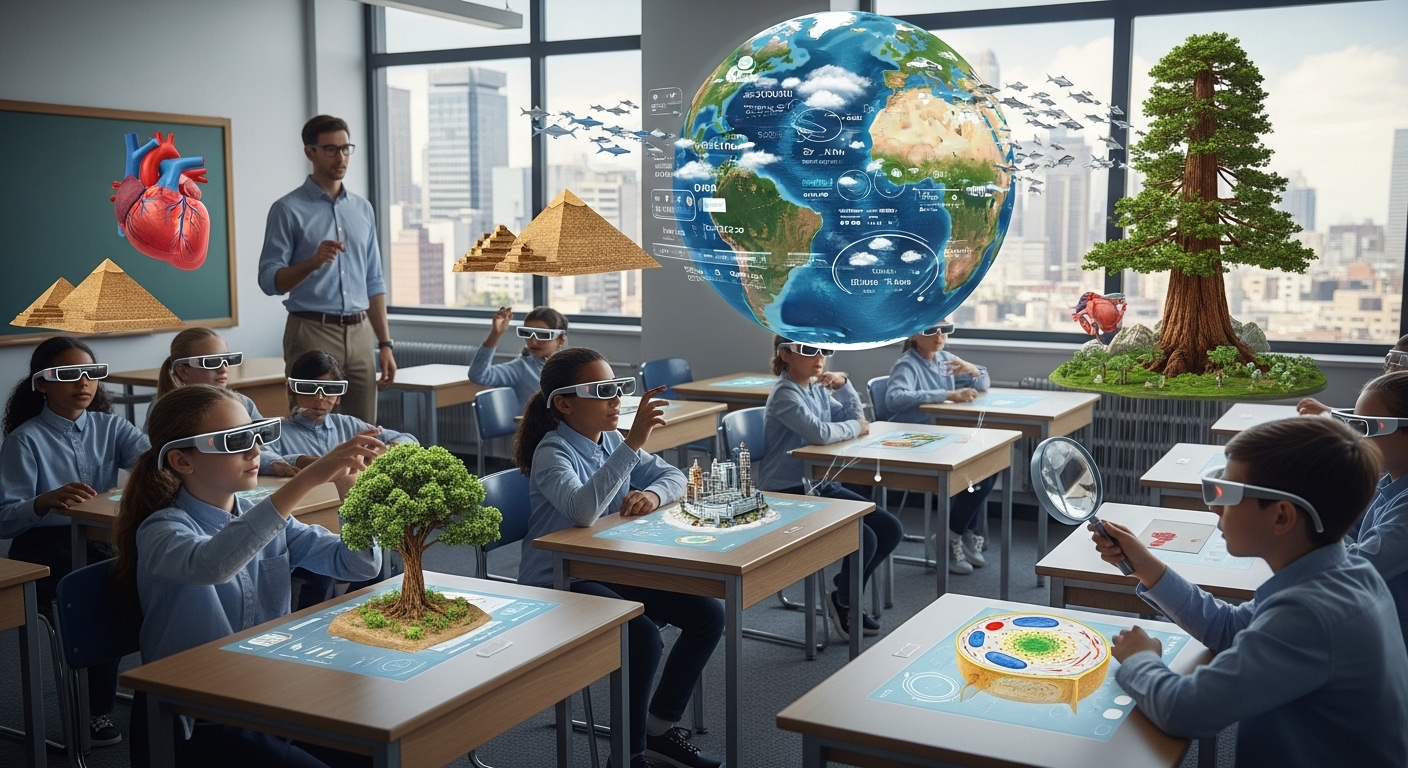 Augmented Reality: Menghadirkan Dunia Nyata ke Dalam Kelas Virtual