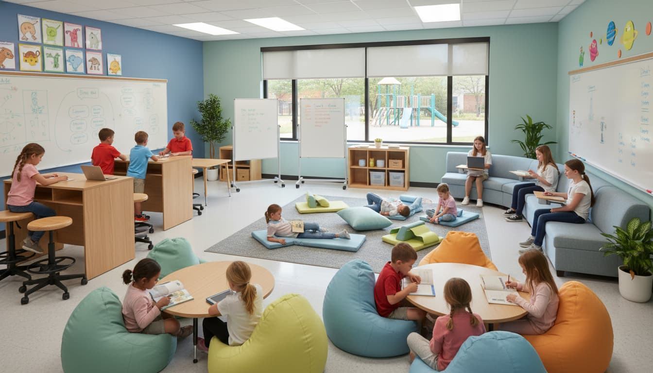 Flexible Seating: Bagaimana Desain Ruang Kelas Memengaruhi Kognisi Siswa